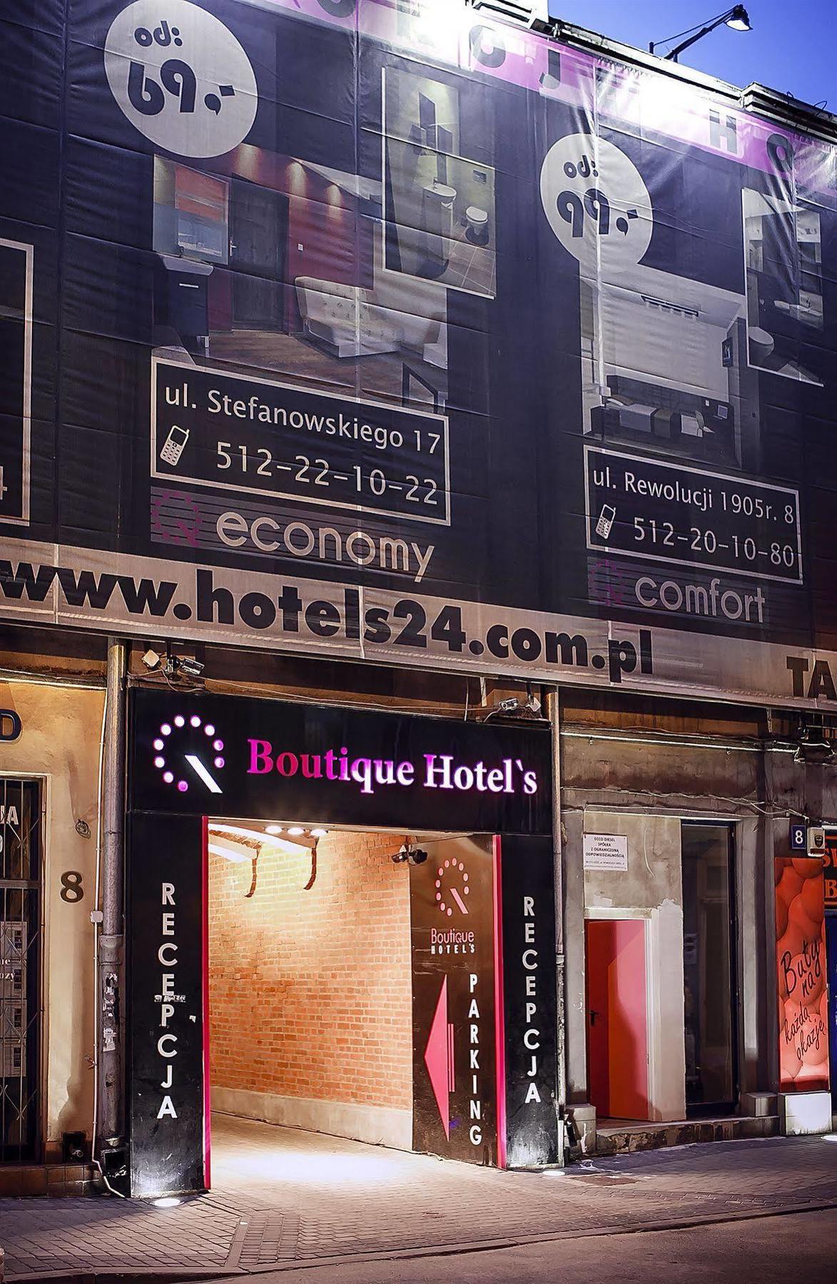 Boutique Hotel'S II Rewolucji Lodž Exteriér fotografie